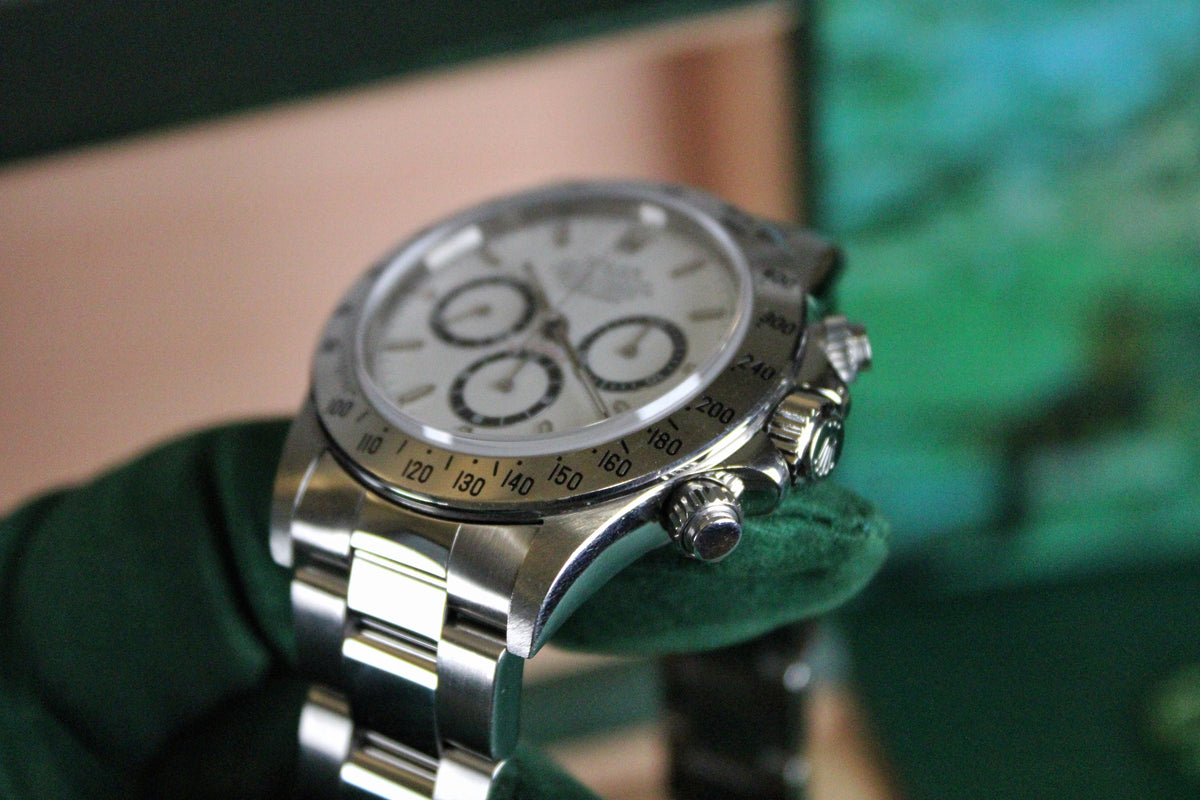 Rolex Daytona 16520 Unpolished · Zenith Movement · White Dial · 40mm