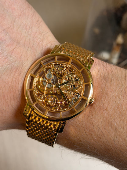 Patek Philippe Skeleton 5180/1R-001 · Rose Gold · Rare Handcrafts · 39mm