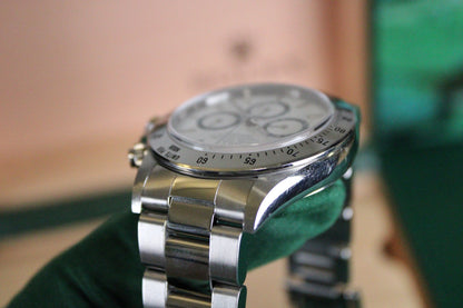 Rolex Daytona 16520 Unpolished · Zenith Movement · White Dial · 40mm