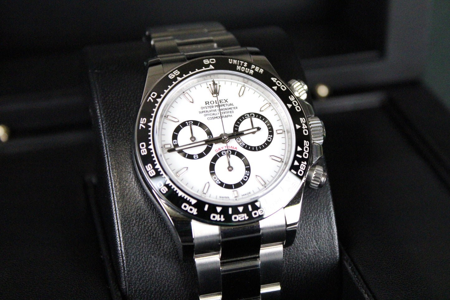Rolex Cosmograph Daytona Panda 126500LN · White Dial · Brand New · 40mm 2026 · Unworn · Full Set · Full Links