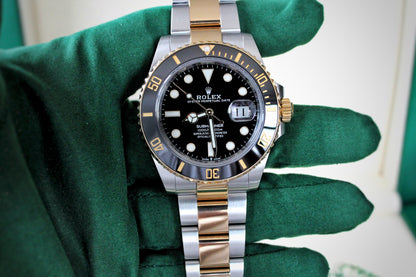 Rolex Submariner Date 126613LN · Yellow Rolesor · Black Dial · 41mm