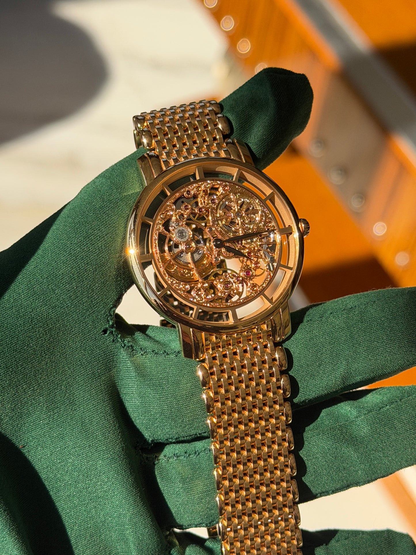 Patek Philippe Skeleton 5180/1R-001 · Rose Gold · Rare Handcrafts · 39mm