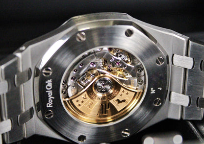 Audemars Piguet Royal Oak 15400ST · Blue Dial · Stainless Steel · 41mm · 2017 · Excellent Condition · Box + Booklet · No Papers
