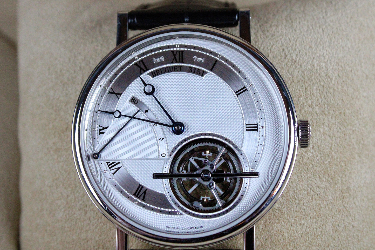 Breguet Classique Tourbillon Extra-Thin Automatic 5377 (World’s Thinnest) Platinum (5377PT/12/9WU)