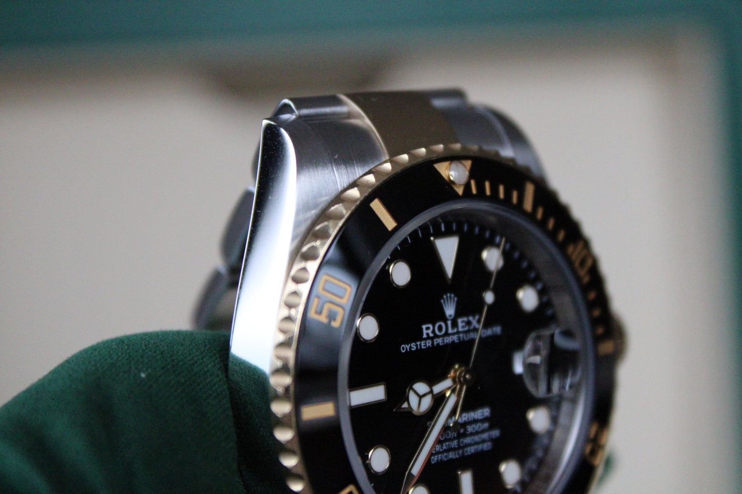 Rolex Submariner Date 126613LN · Yellow Rolesor · Black Dial · 41mm