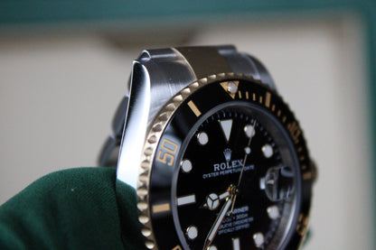 Rolex Submariner Date 126613LN · Yellow Rolesor · Black Dial · 41mm