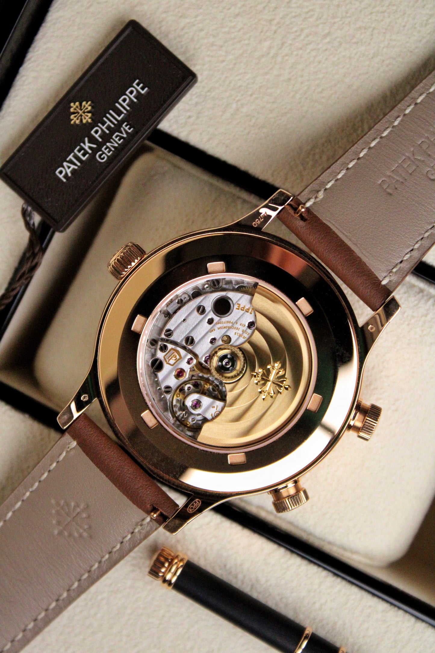 Patek Philippe Pilot Travel Time 5524R-001 · Brand New · Rose Gold · Brown Dial · Full Set 2023 · Original AD Receipt · Box and Papers