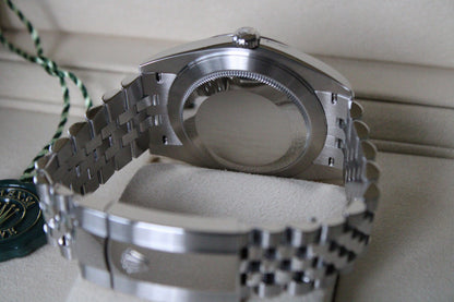 Rolex Datejust 41 126334 NEW · White Stick Dial · Fluted Bezel · Complete Set August 2025 · Brand New · Founder Purchased in Geneva