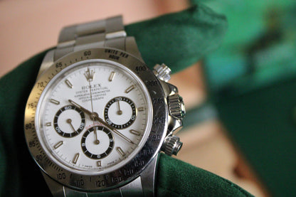 Rolex Daytona 16520 Unpolished · Zenith Movement · White Dial · 40mm