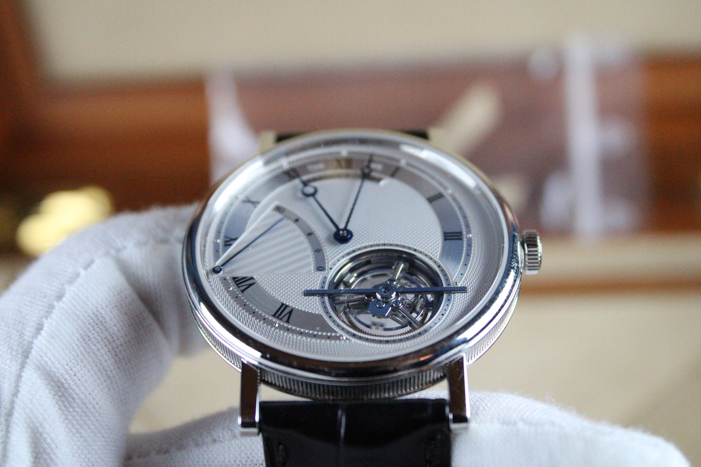 Breguet Classique Tourbillon Extra-Thin Automatic 5377 (World’s Thinnest) Platinum (5377PT/12/9WU)