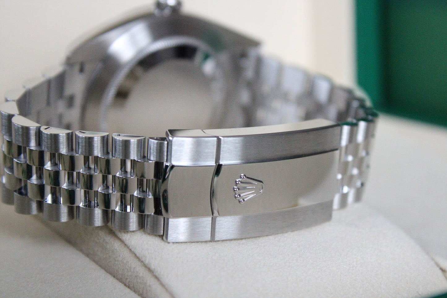 Rolex Datejust 41 126334 NEW · White Stick Dial · Fluted Bezel · Complete Set August 2025 · Brand New · Founder Purchased in Geneva