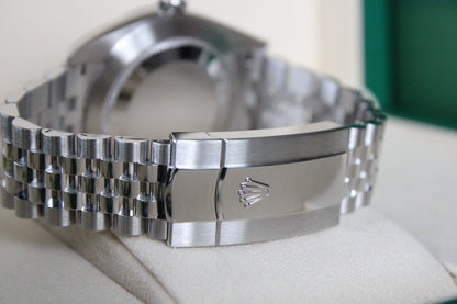 Rolex Datejust 41 126334 NEW · White Stick Dial · Fluted Bezel · Complete Set August 2025 · Brand New · Founder Purchased in Geneva