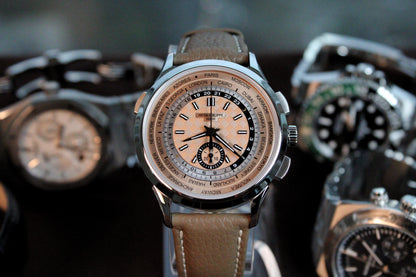 Patek Philippe World Time Flyback Chronograph 5935A Mint Condition Complete Set