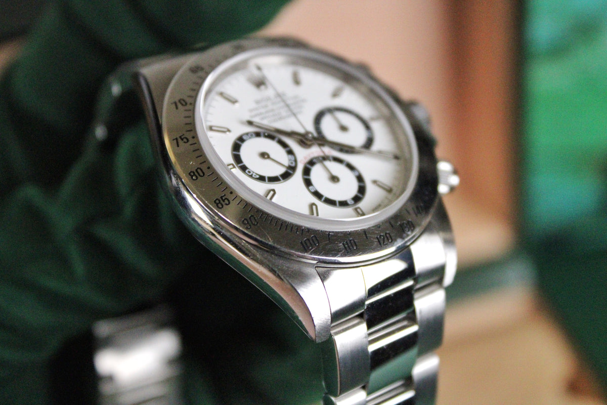 Rolex Daytona 16520 Unpolished · Zenith Movement · White Dial · 40mm