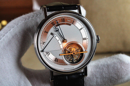 Breguet Classique Tourbillon Extra-Thin Automatic 5377 (World’s Thinnest) Platinum (5377PT/12/9WU)