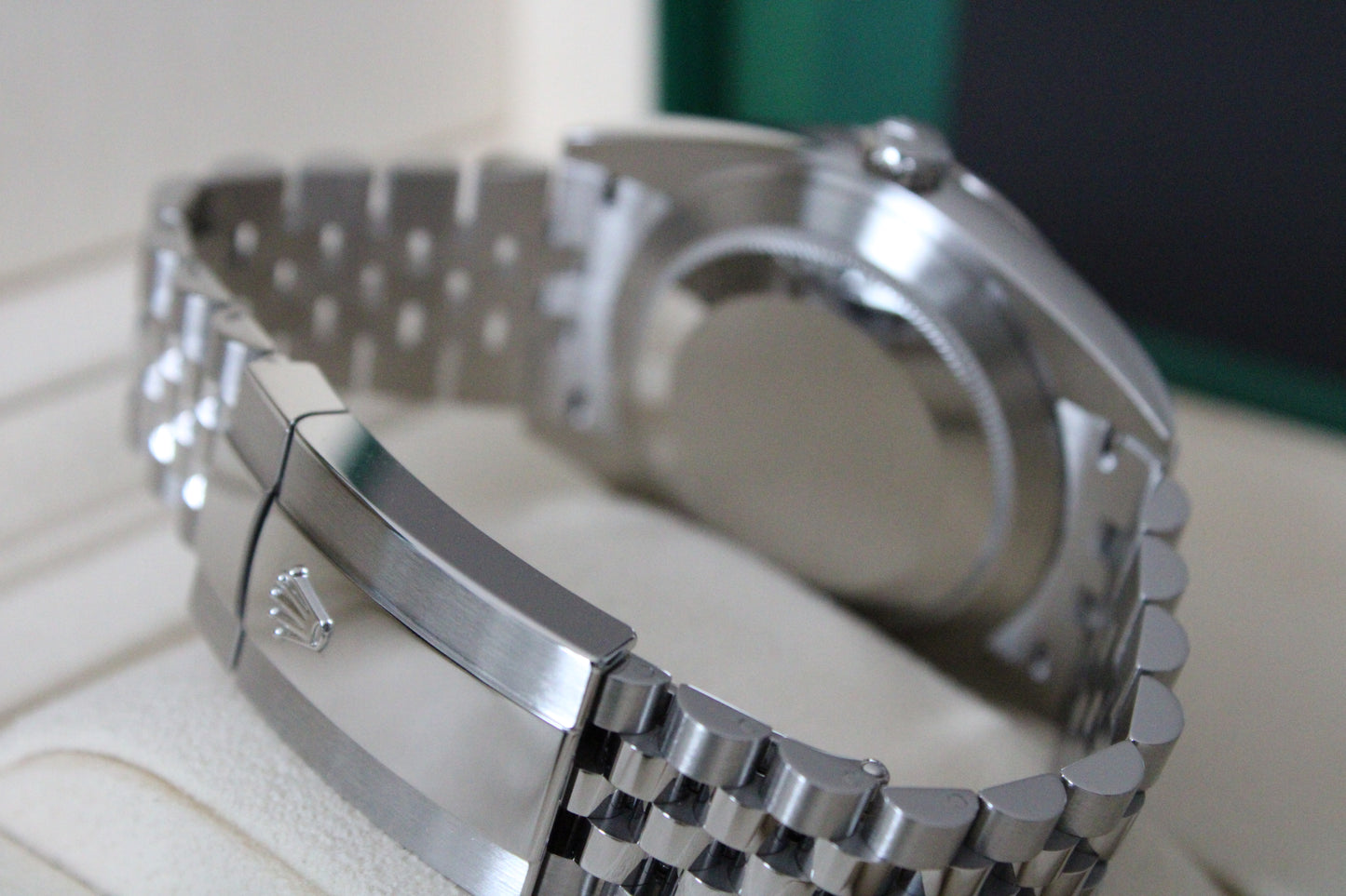 Rolex Datejust 41 126334 NEW · White Stick Dial · Fluted Bezel · Complete Set August 2025 · Brand New · Founder Purchased in Geneva