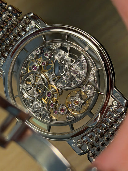 Patek Philippe Skeleton 5180/1G · White Gold · Rare Handcrafts · 39mm · Discontinued