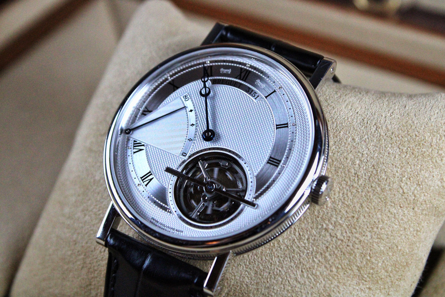 Breguet Classique Tourbillon Extra-Thin Automatic 5377 (World’s Thinnest) Platinum (5377PT/12/9WU)