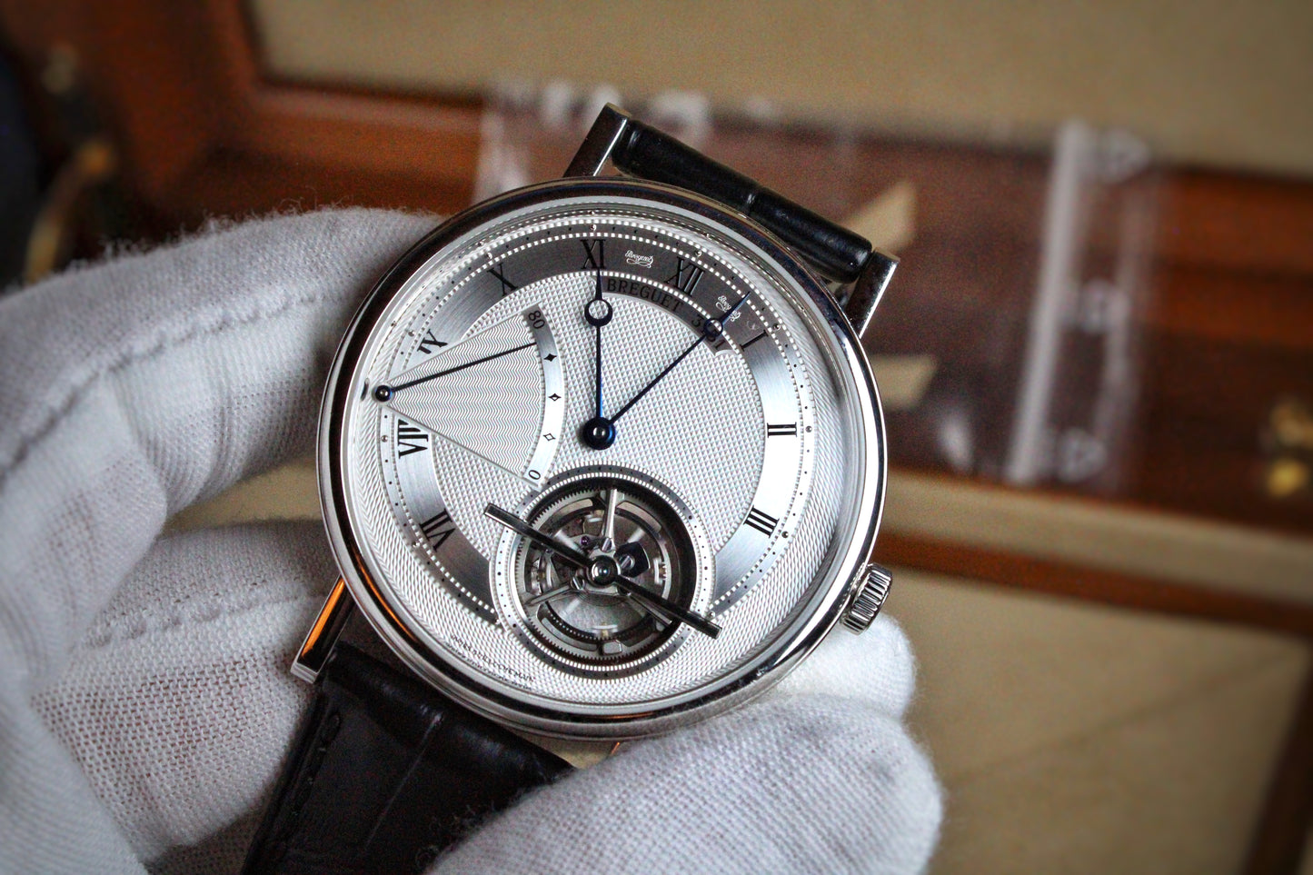 Breguet Classique Tourbillon Extra-Thin Automatic 5377 (World’s Thinnest) Platinum (5377PT/12/9WU)