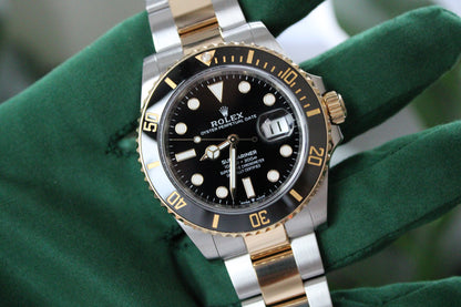 Rolex Submariner Date 126613LN · Yellow Rolesor · Black Dial · 41mm