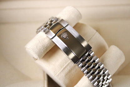 Rolex Datejust 41 126334 · Rhodium Dial · White Gold Fluted Bezel · Jubilee · 41mm