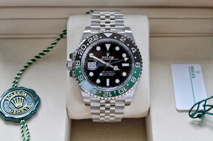 Rolex GMT-Master II NEW Sprite Lefty July 2025 Complete Set