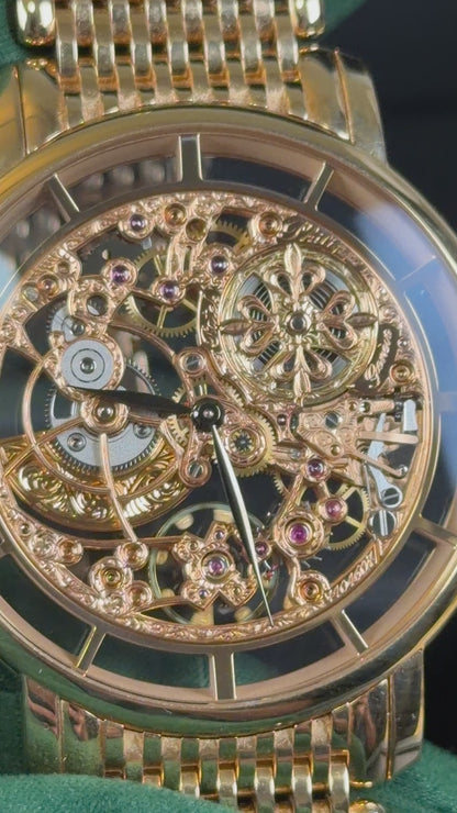 Patek Philippe Skeleton 5180/1R-001 · Rose Gold · Rare Handcrafts · 39mm