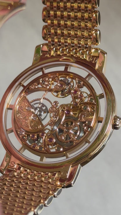 Patek Philippe Skeleton 5180/1R-001 · Rose Gold · Rare Handcrafts · 39mm